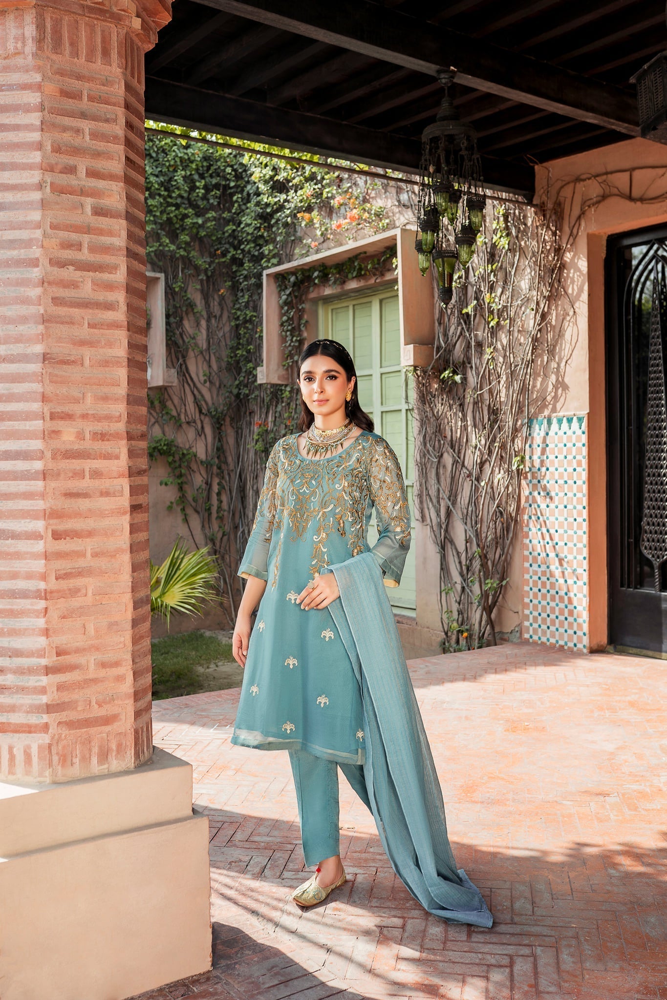 Panache Apparel Stitched Kurta Collection-Meeral