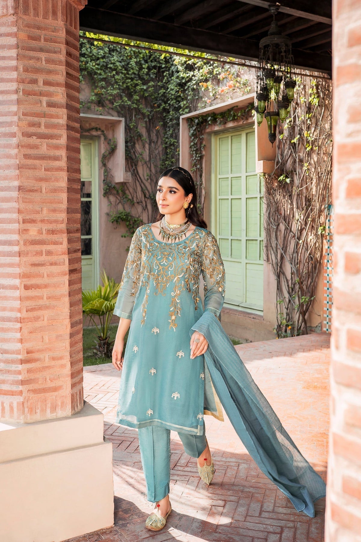 Panache Apparel Stitched Kurta Collection-Meeral