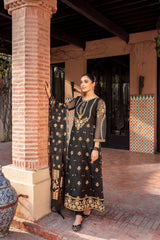 Panache Apparel Stitched Frock Collection-Roshanay