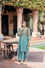 Panache Apparel Stitched Kurta Collection-Meeral