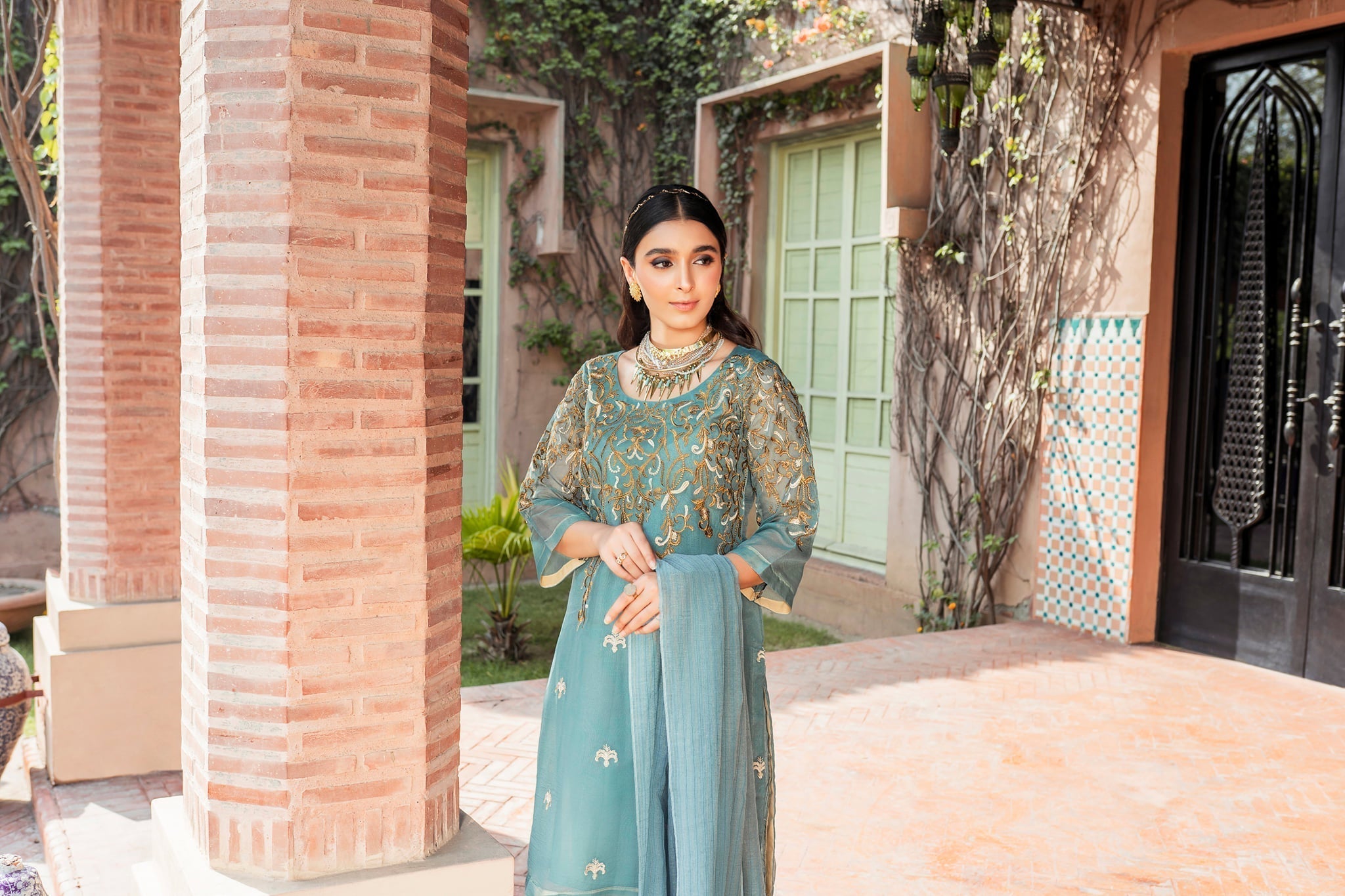 Panache Apparel Stitched Kurta Collection-Meeral