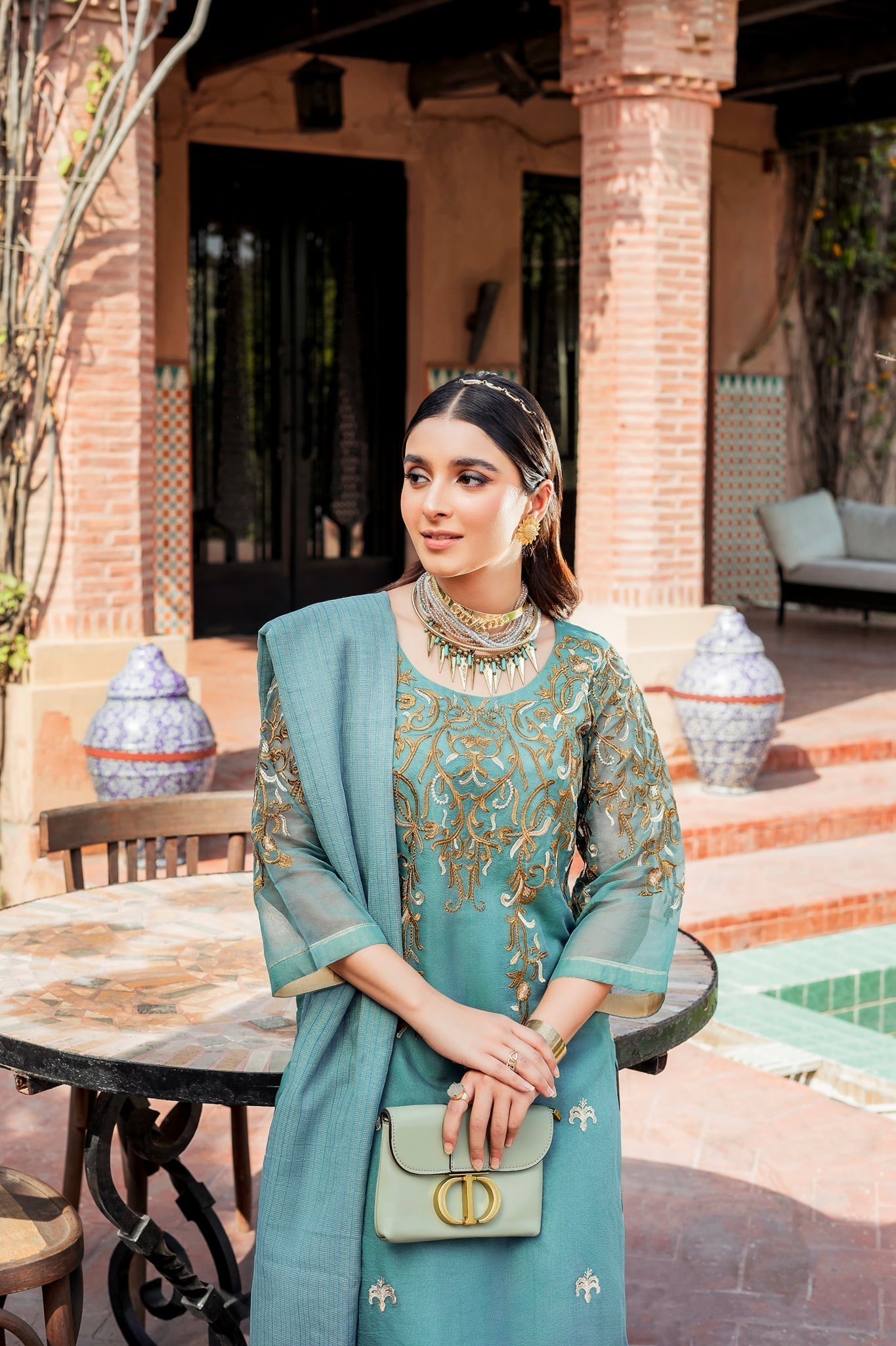 Panache Apparel Stitched Kurta Collection-Meeral