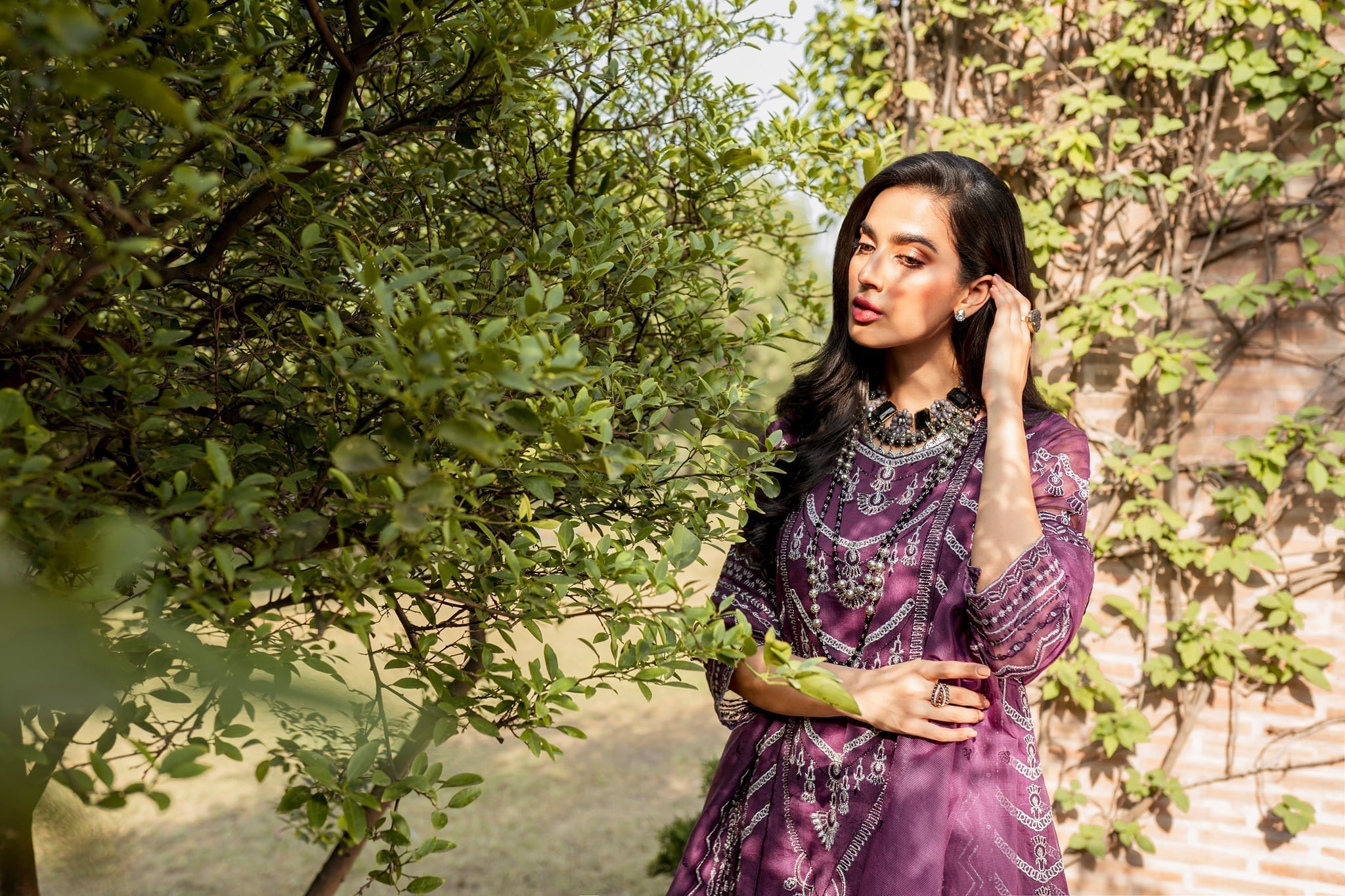 Panache Apparel Stitched Frock Collection-Hoor