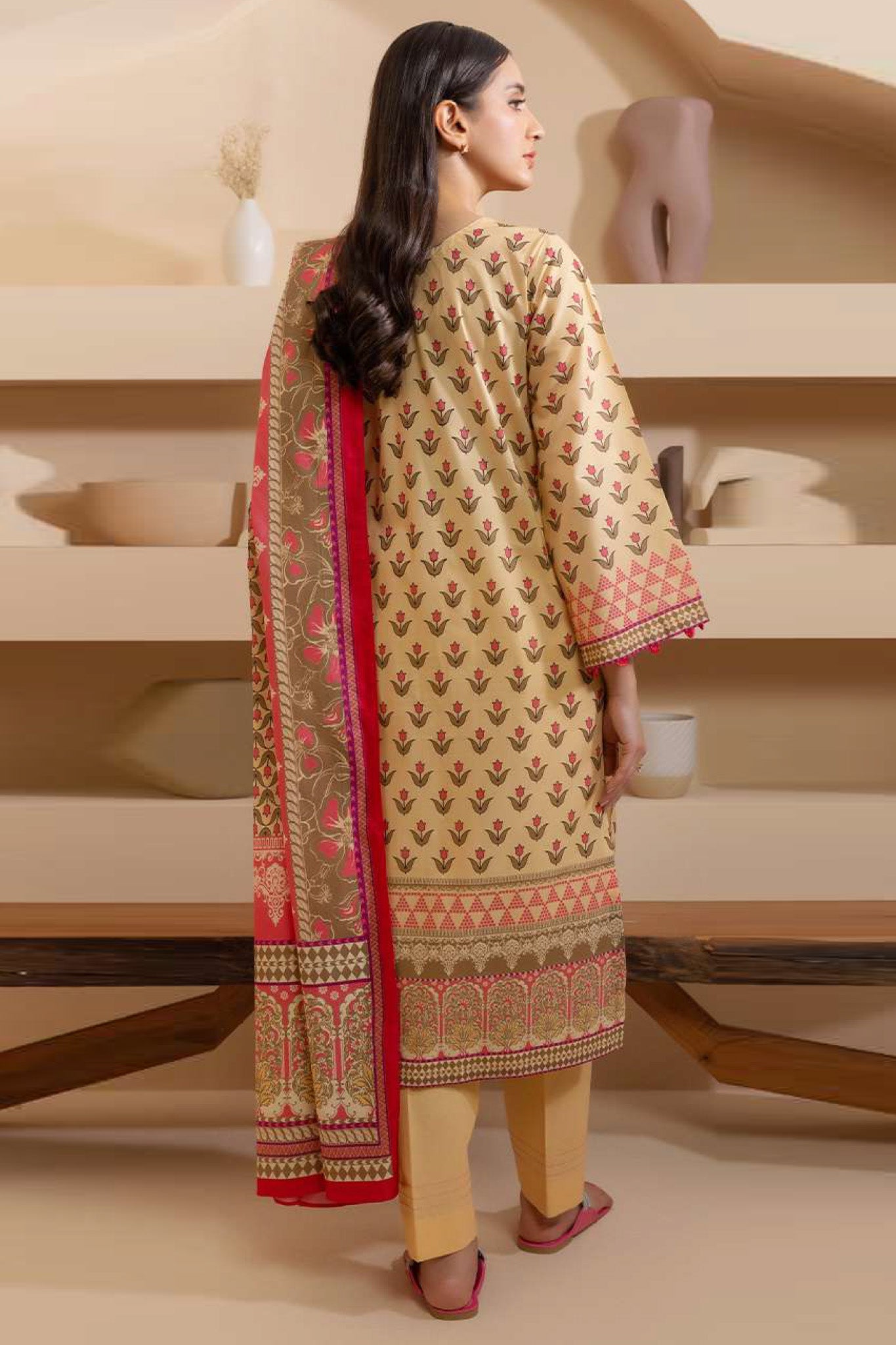 Zellbury Unstitched 3 Piece Lawn Vol-07 Collection'2025-WUS-30278