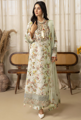 Senora By Humdum Unstitched  3 Piece Emb Printed Lawn Collection'2025-D-09