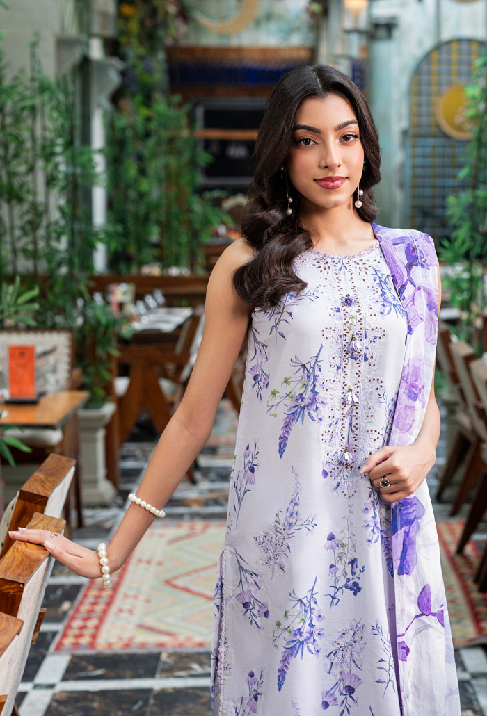 Eden Garden By Humdum Stitched 3 Piece Lawn Chapter 2 Collection'2025-D-05