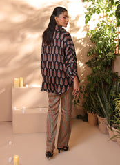 Zlooms 2 Pc Silk Formal Co-Ord Set - ZL25-C06-04