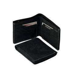 Bag X Leather Wallet  Nubuck Black