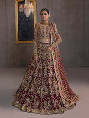 Charmaine By Gulaal Unstitched 3 Piece Bridal Collection'2022Aleesia B-20