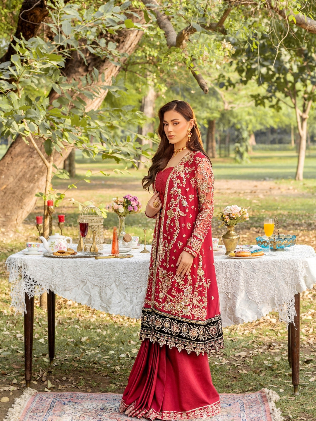 Amelie By Nine Needles Unstitched 3 Piece Luxury Formals Collection'2025-LD 05