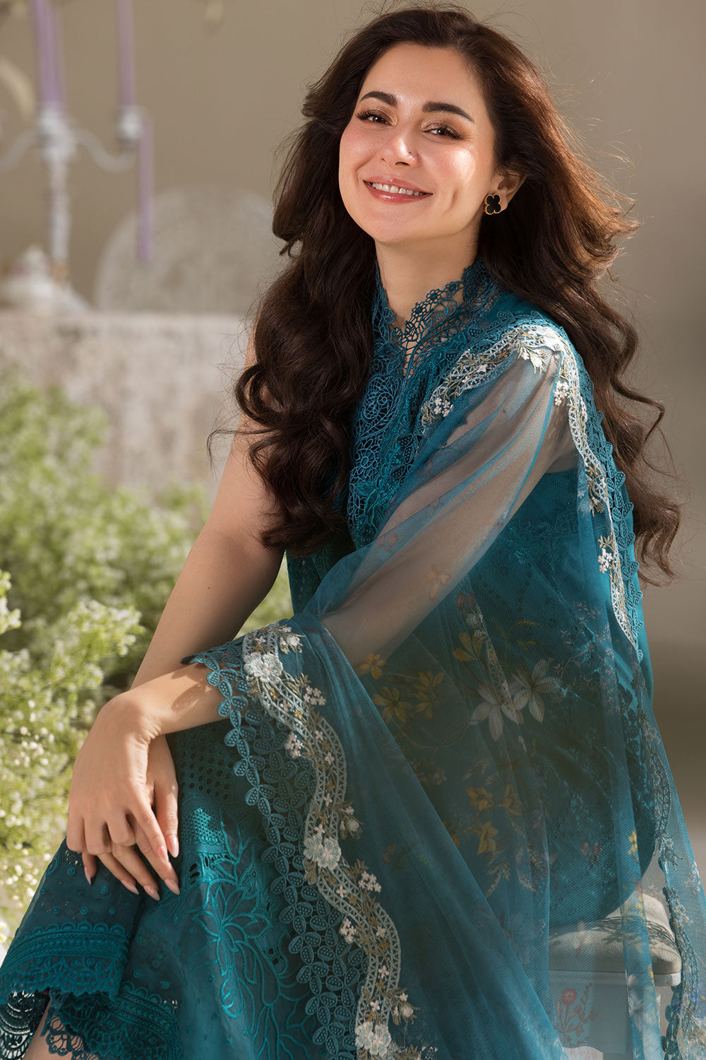 Sobia Nazir Unstitched 3 Piece Luxury Lawn Collection-D-02-A
