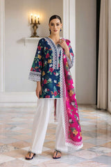 Tahra by Zainab Chottani Unstitchd 3 Piece Lawn Collection'2023-ZTC-02-A