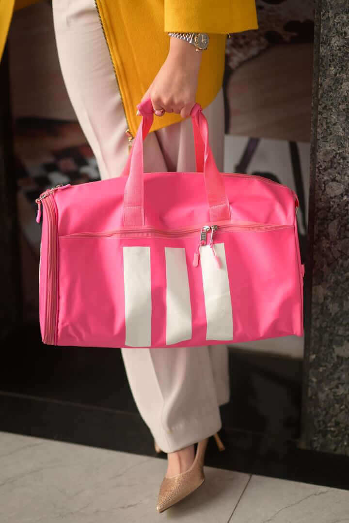 DUFFEL BAG PINK PREMIUM - LEFTOVER - Bag X