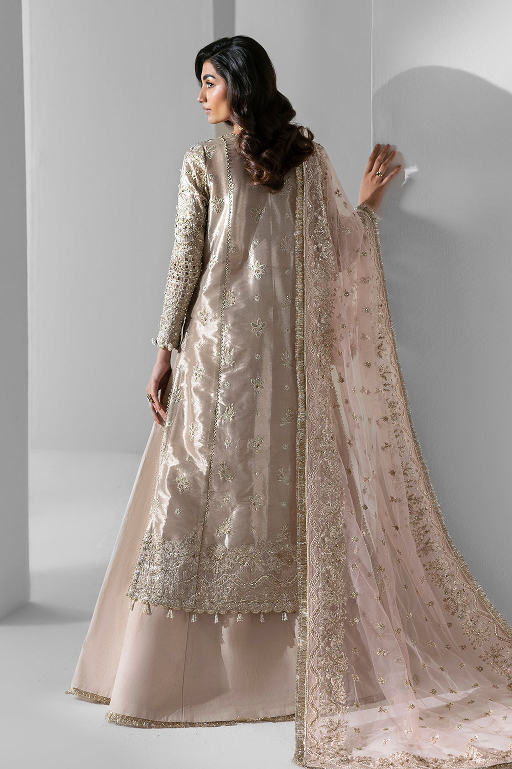 Zarposh Unstitched 3 Piece Formals Collection-Ember