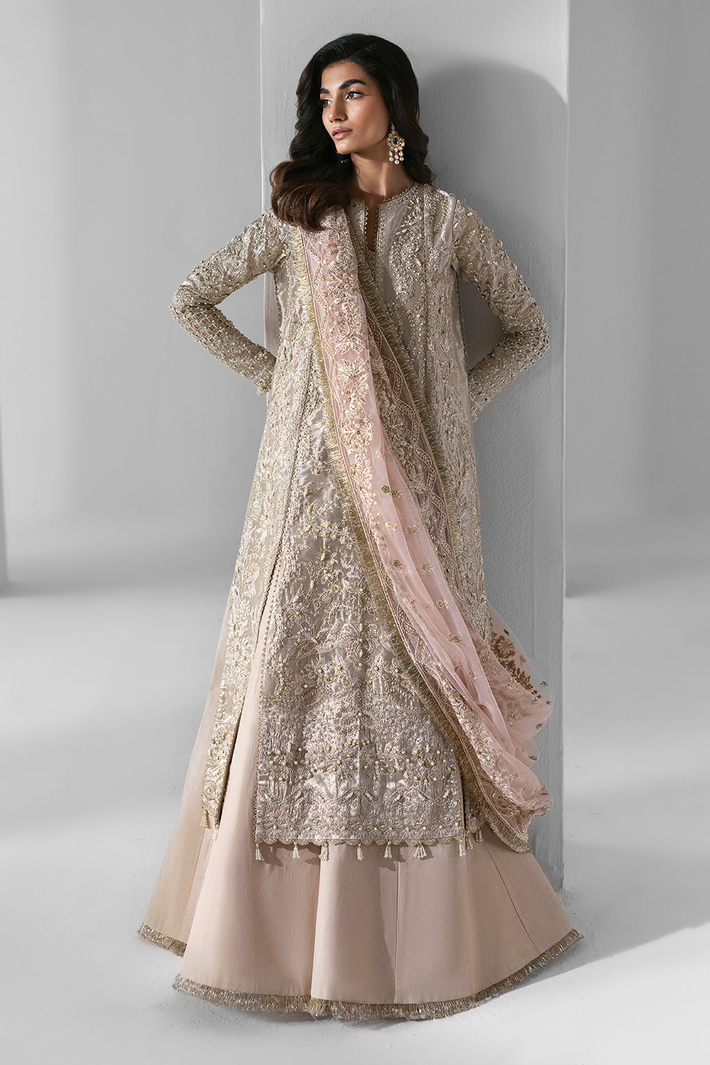 Zarposh Unstitched 3 Piece Formals Collection-Ember