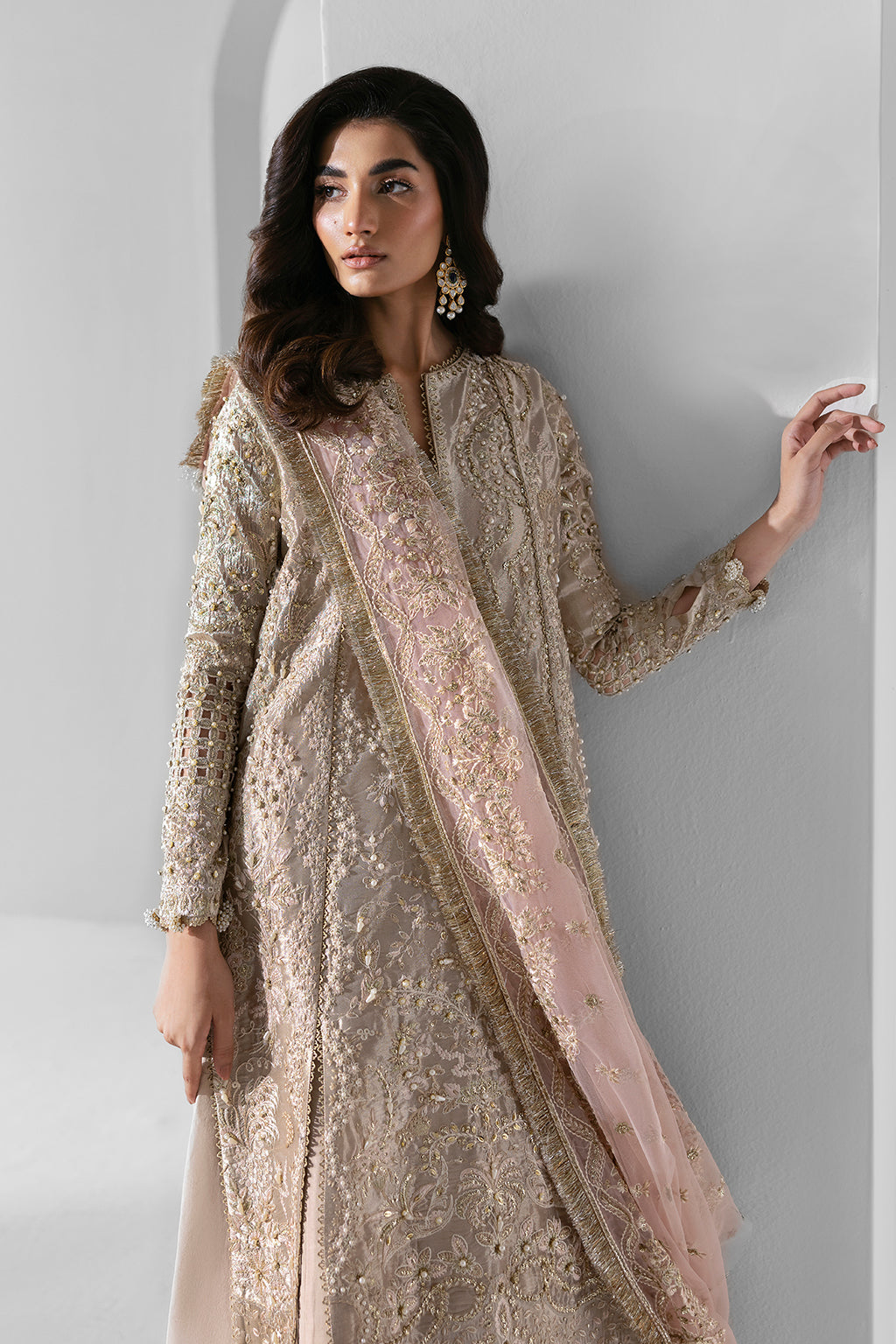 Zarposh Unstitched 3 Piece Formals Collection-Ember
