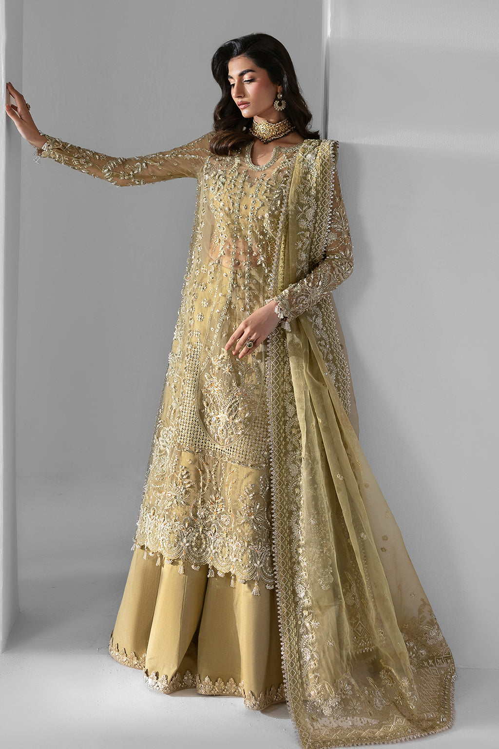 Zarposh Unstitched 3 Piece Formals Collection-Elixir