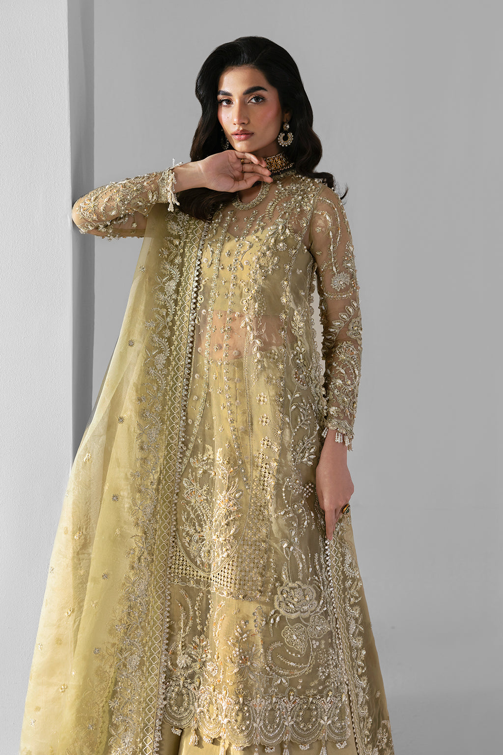 Zarposh Unstitched 3 Piece Formals Collection-Elixir