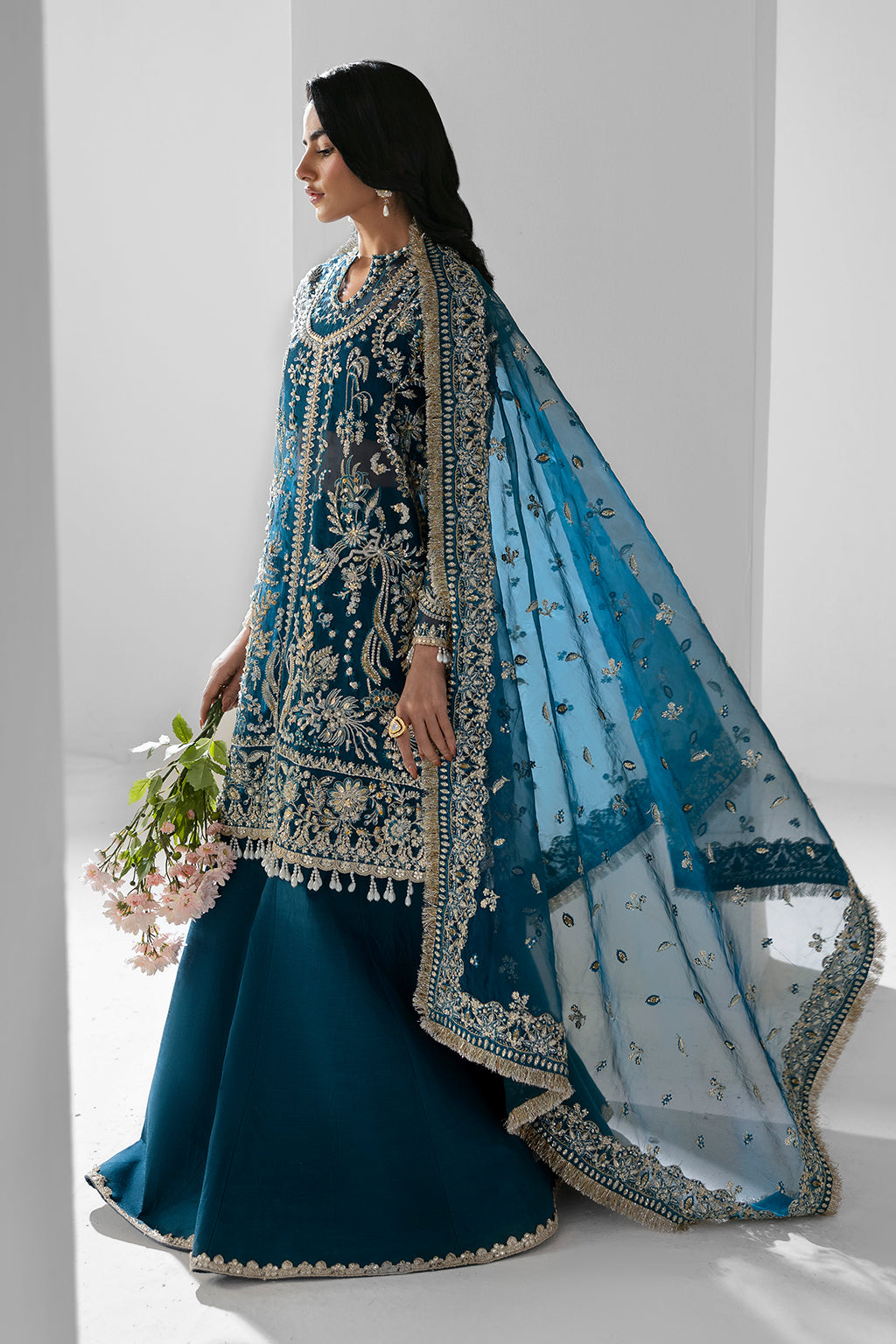 Zarposh Unstitched 3 Piece Formals Collection-Twilight