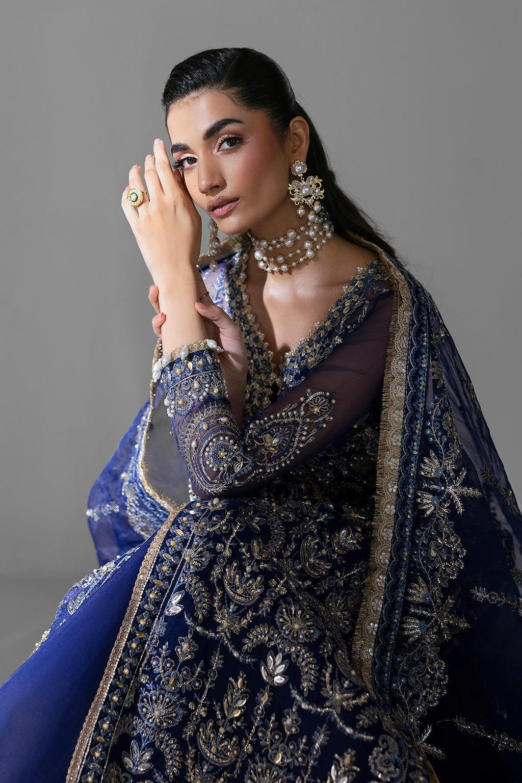 Zarposh Unstitched 3 Piece Formals Collection-Orchid