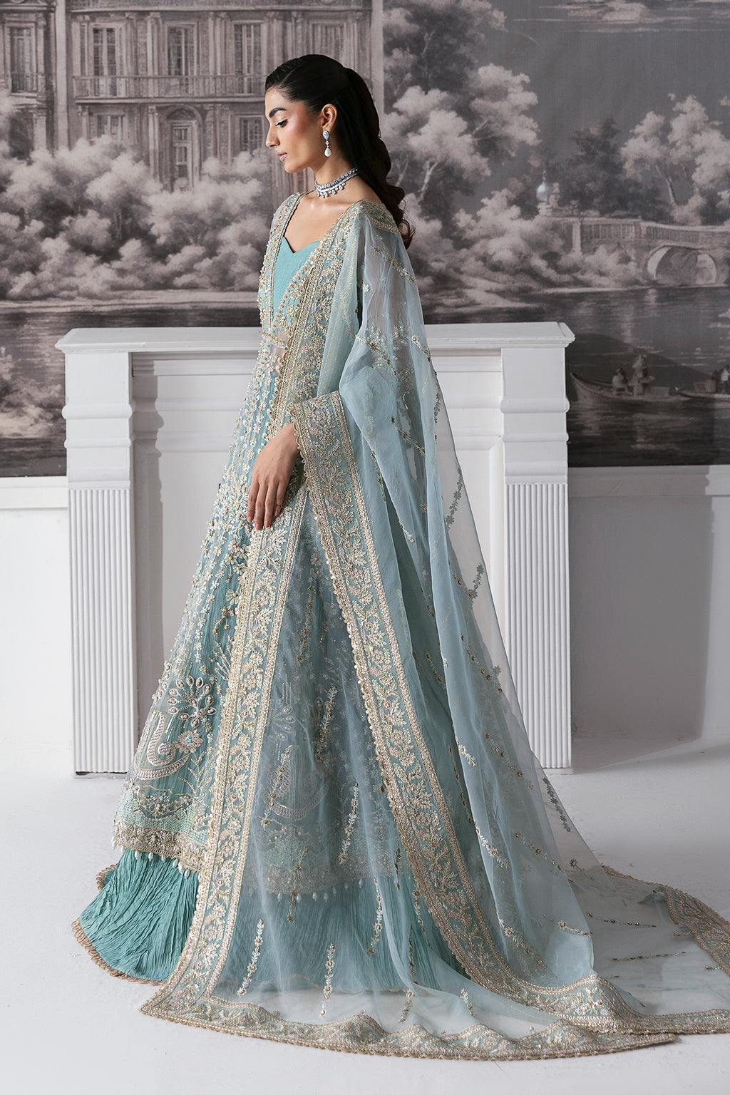 Zarposh Unstitched 3 Piece Formals Collection-Velour
