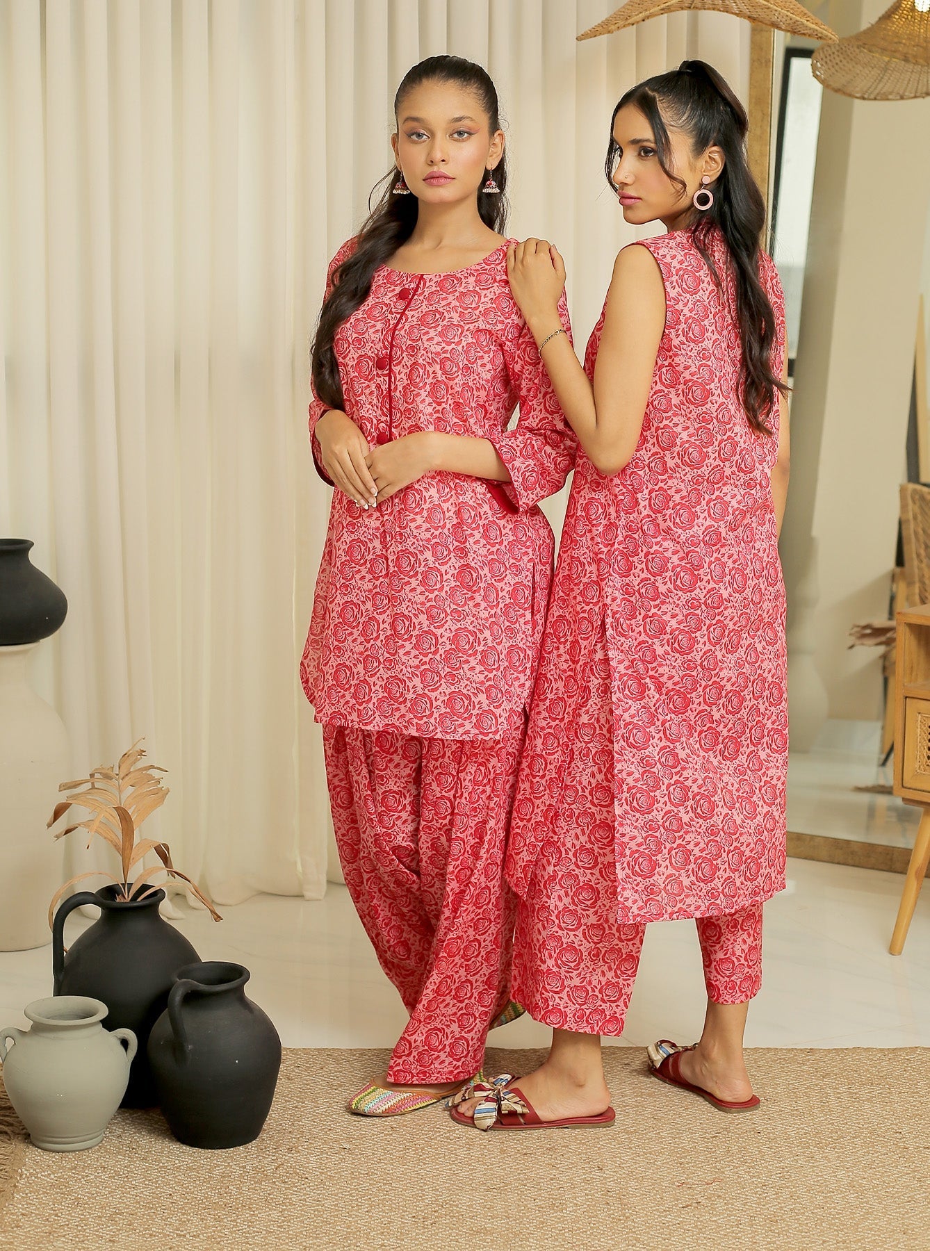 Rangeen Stitched 2 Piece Lawn-Rosemerry Bloom