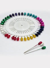 Hijab Ul Hareem Ring Pins Big 40 Pcs Pkt Multi Color
