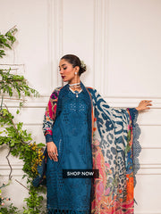 Pairi Daeza By Nine Needles Unstitched 3 Piece Luxury Lawn Collection'2025-Arbor-NL-07