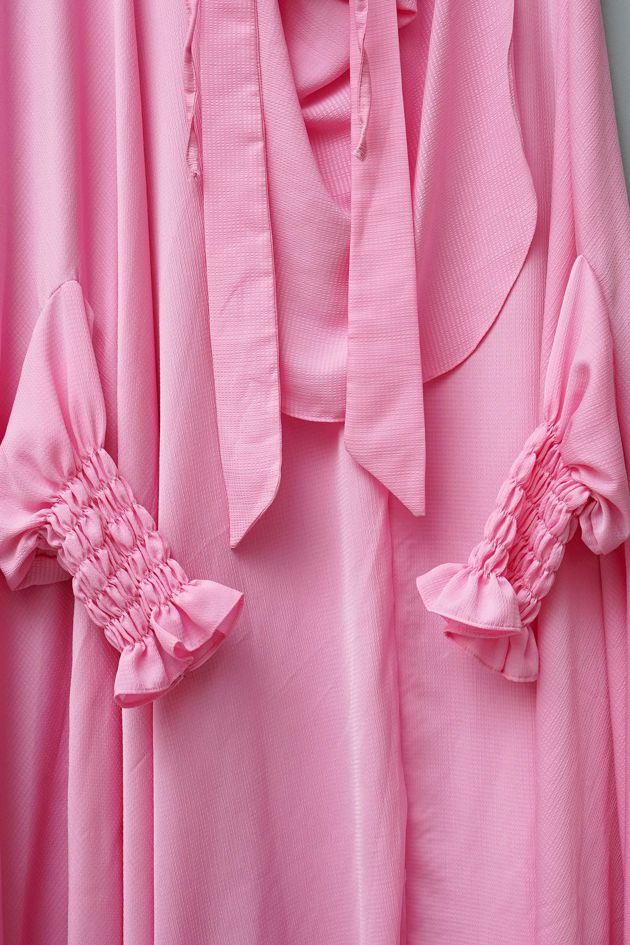Pink Khimar - Bustangi