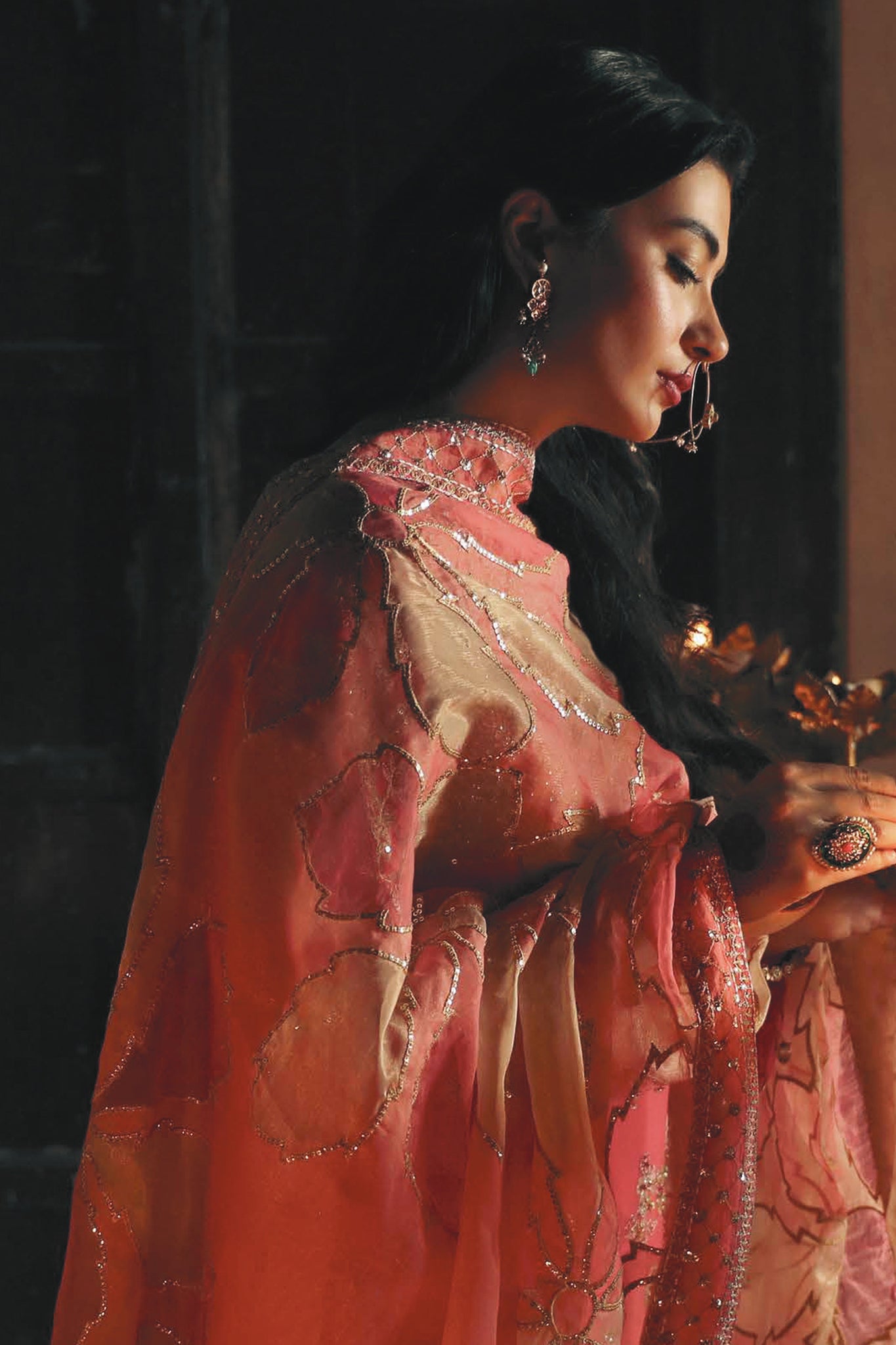 Devdas by Emaan Adeel Unstitched 3 Piece Luxury Festive Formals Collection'2024-Zaarbakht