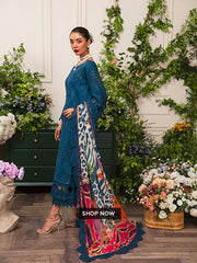 Pairi Daeza By Nine Needles Unstitched 3 Piece Luxury Lawn Collection'2025-Arbor-NL-07