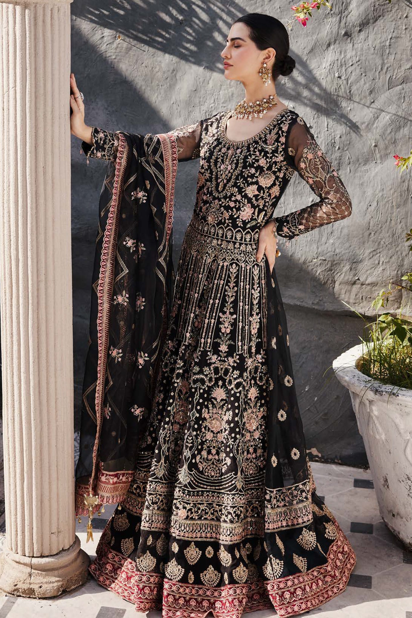 Nawabzadi By Emaan Adeel Unstitched 3 Piece Luxury Festive Formals Collection'2024-03-Maanvi