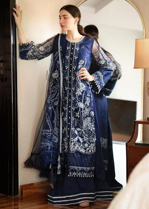 Meeral Stitched 3 Piece Luxury Formals Pret Collection'2025-Meeral - Meena - Meeral Luxe