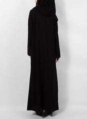 Hijab Ul Hareem Nice Looking Black Abaya 0122-P