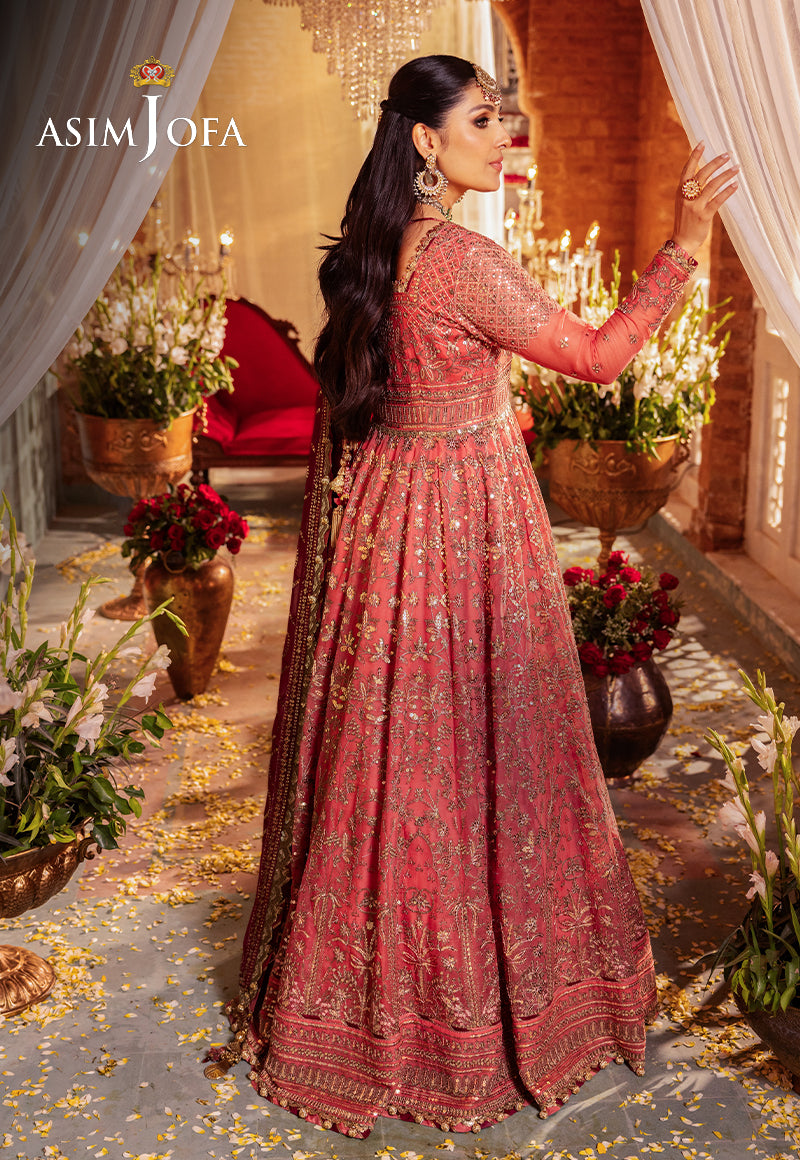 Asim Jofa Jaan-e-Jahan Ajjj-07 Embroidered Chiffon 3 Pcs