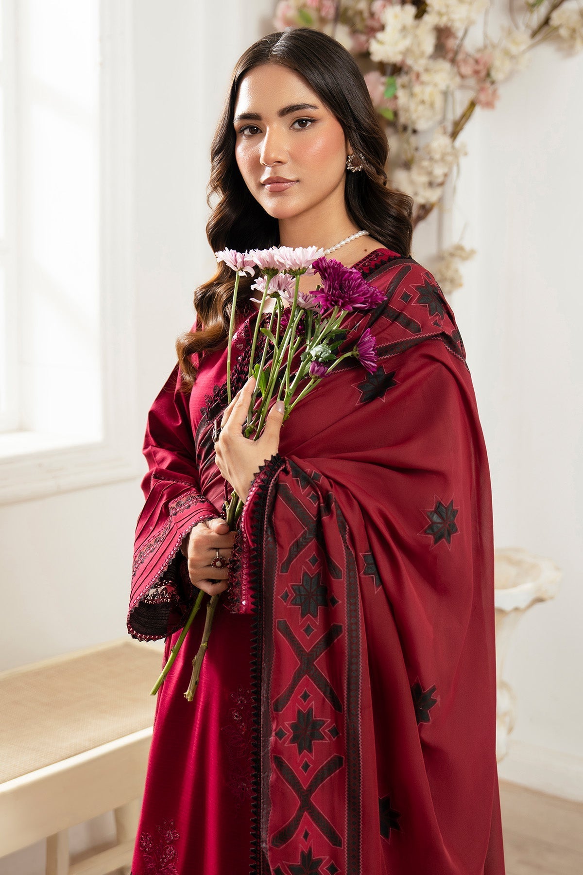 Kianna Pret By Imrozia Serene Stitched Summer Lawn Collection'2025-SP-72 OSNAT