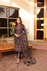 Panache Apparel Stitched Luxury Collection-bluebell