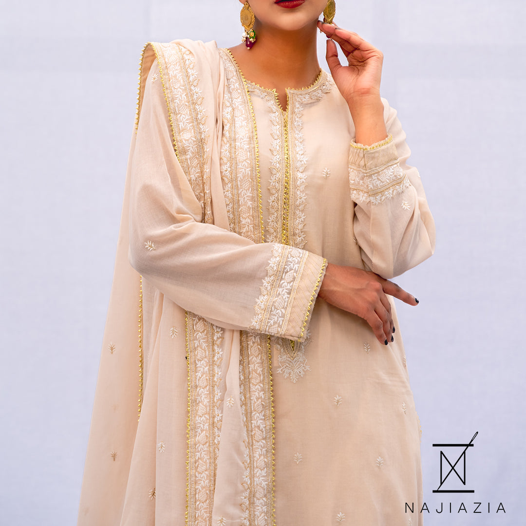 Najia Zia Unstitched 3 Piece Lawn Collection'2025-Paisley