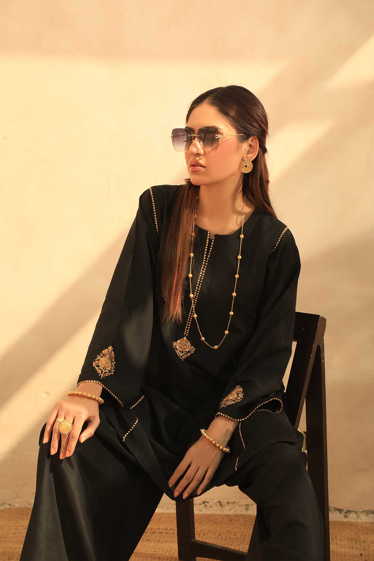 Najia Zia Stitched 2 Piece Festive Collection'2025-Fearless