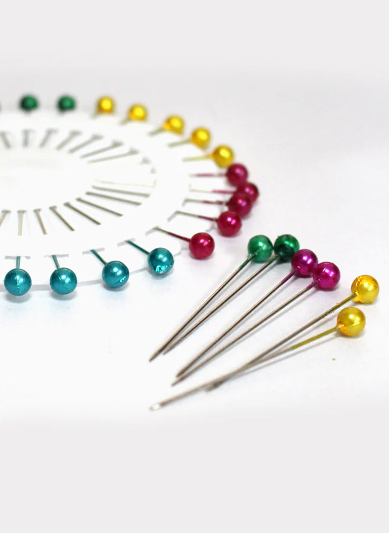 Hijab Ul Hareem Ring Pins Small 30 Pcs Pkt Multi Color