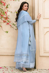 Tabeer By Mariam Malik Stitched 3 Piece Summer Collection'2025-Azure