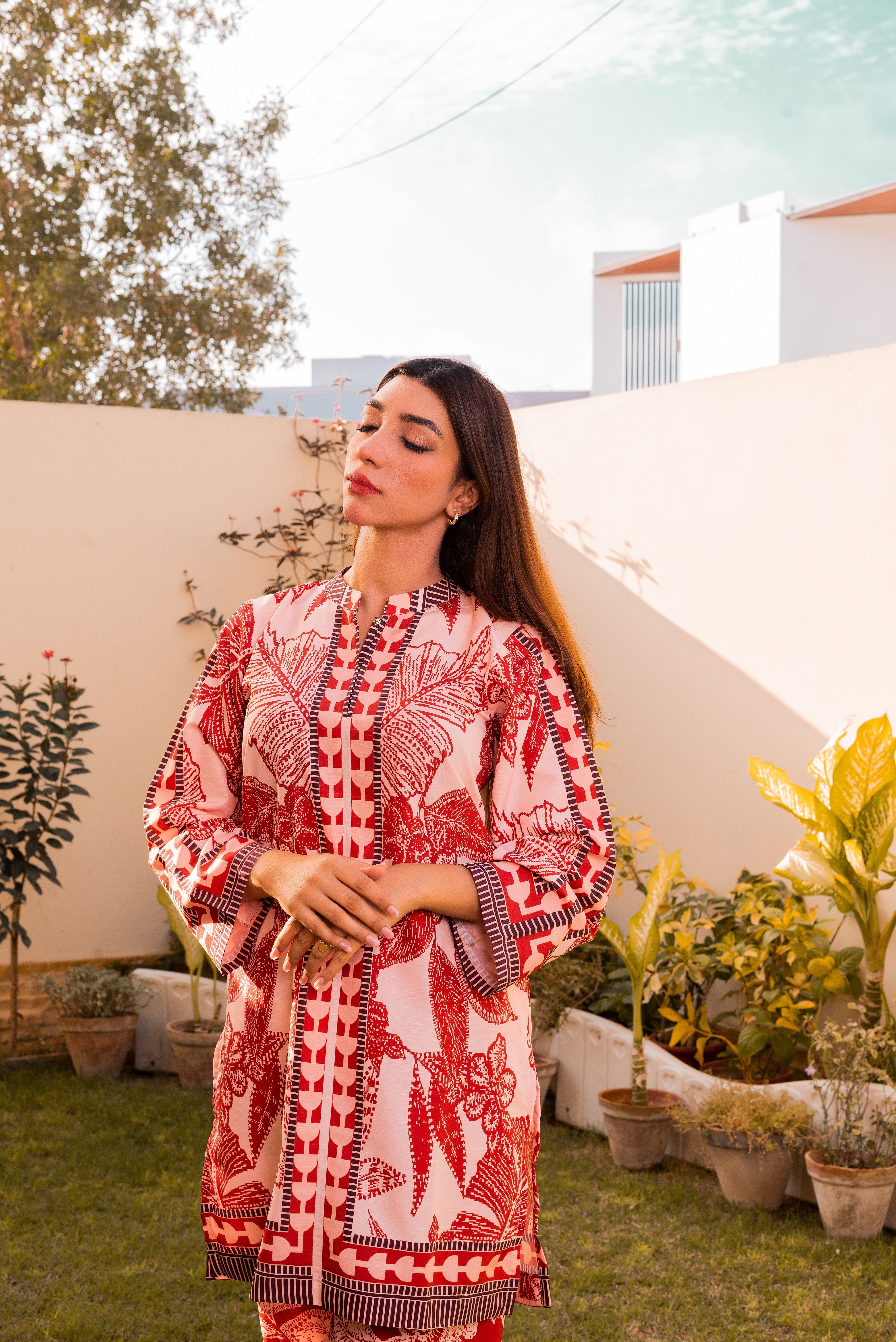 Sonrisa Red Co-ord Set