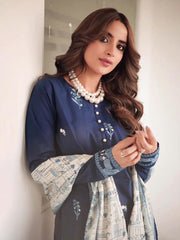 TNG Khuahish Lawn Stole Collection'2024
