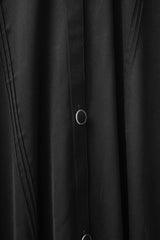 Black Open abaya - Bustangi