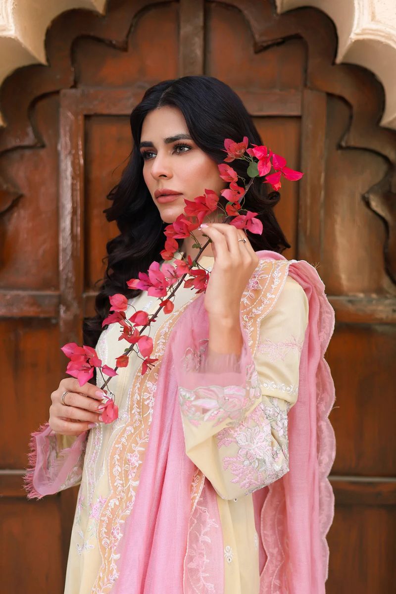 Tabeer By Mariam Malik Stitched 3 Piece Summer Collection'2025-Zynah