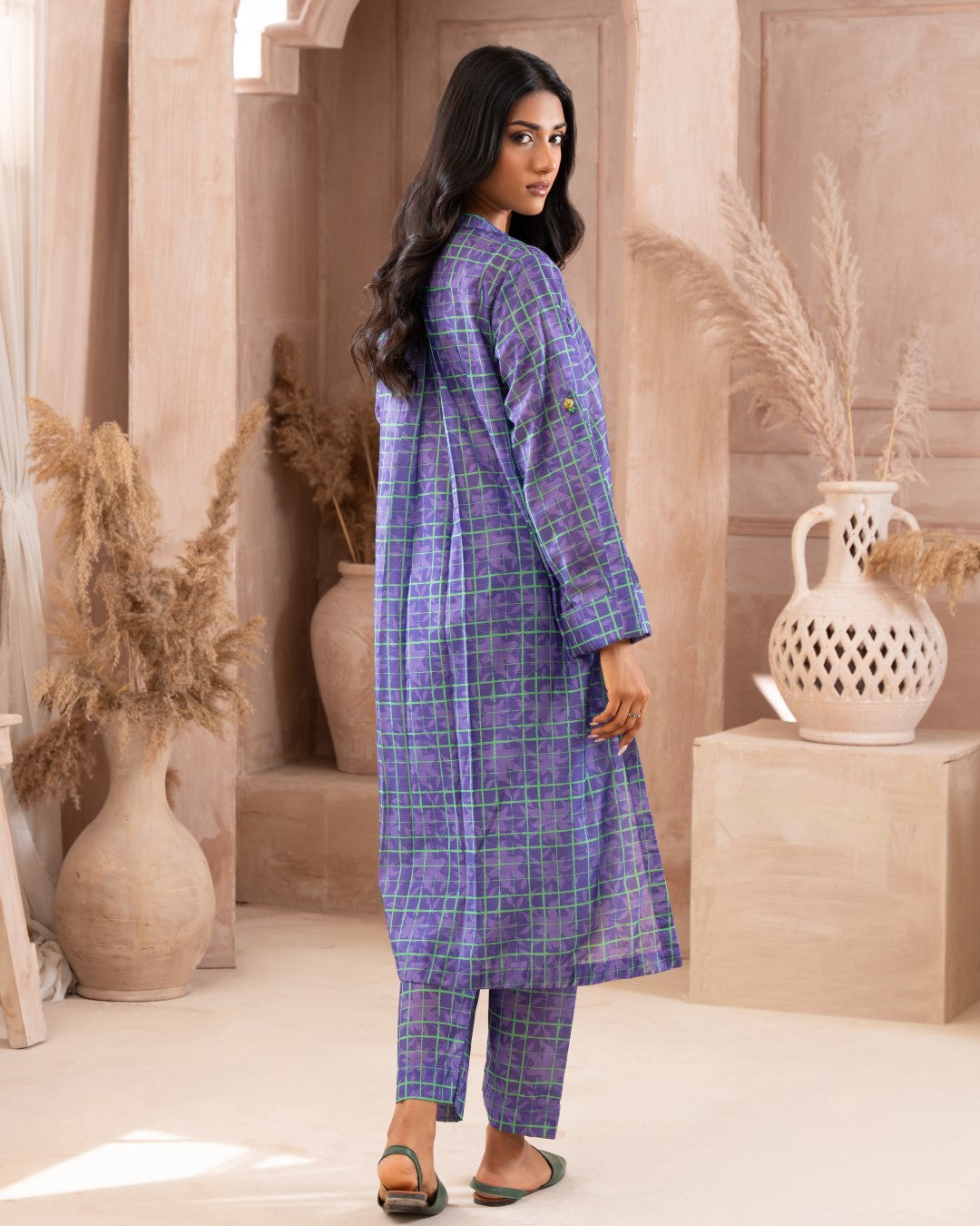 Ayla Studio Stitched PRINTED ESSENTIAL CO-ORD - Neon Poison