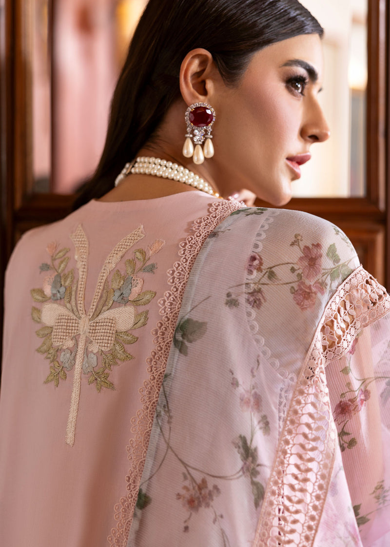 Bloom By Saira Shakira Unstitched 3 Piece Luxury Lawn Collection'2025-03-A-Chloe