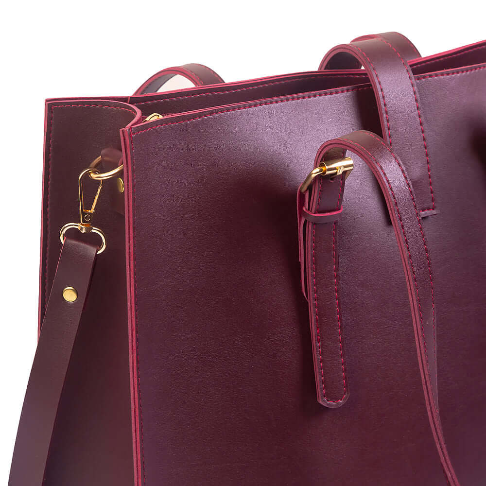 BLOSSOM 3 PCS MAROON - Bag X