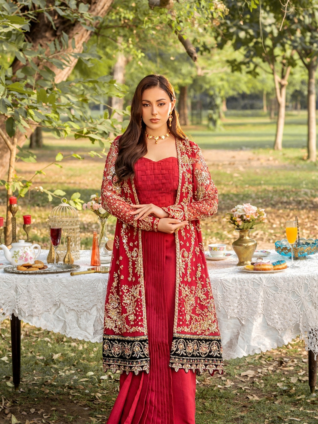 Amelie By Nine Needles Unstitched 3 Piece Luxury Formals Collection'2025-LD 05