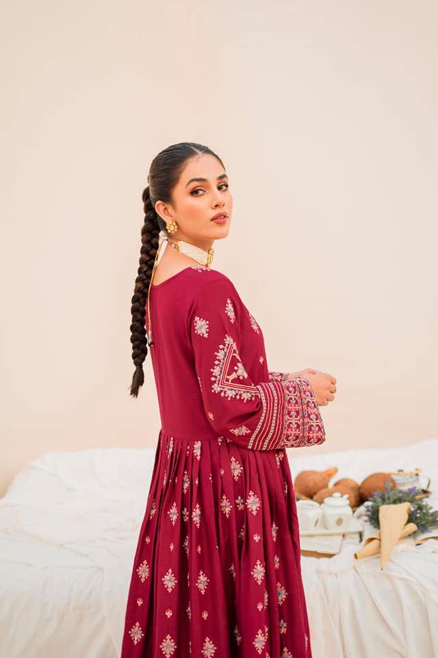 Winter Basics by Panache Apparel Stitched Collection-Rosa